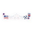 thumbnail image 1 of Patriotic Face sticker 4th of July Temporary Face Stickers Independence Day Waterproof Fake Makeup Memorial Day Labor Day Party Decor, 1 of 5