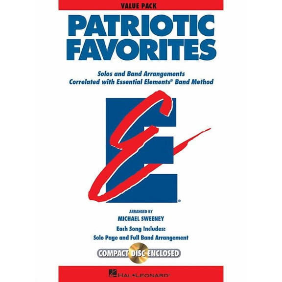 Patriotic Favorites: Value Pak (37 Part Books, Conductor Score & CD) (Paperback)