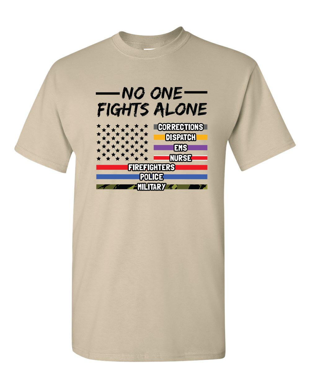 USA Flag Tiny Short-Sleeve T-shirt