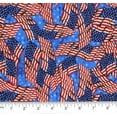 thumbnail image 1 of Patriotic Flag Cotton Fabric, 1 of 1