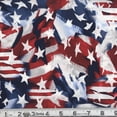 thumbnail image 1 of Patriotic Flag Cotton Fabric, 1 of 1