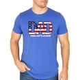 thumbnail image 1 of Patriotic Flag Dad Shirt for Men Funny Man Myth Legend T-Shirt for Dad Heather Blue Shirt Adult Medium, 1 of 5