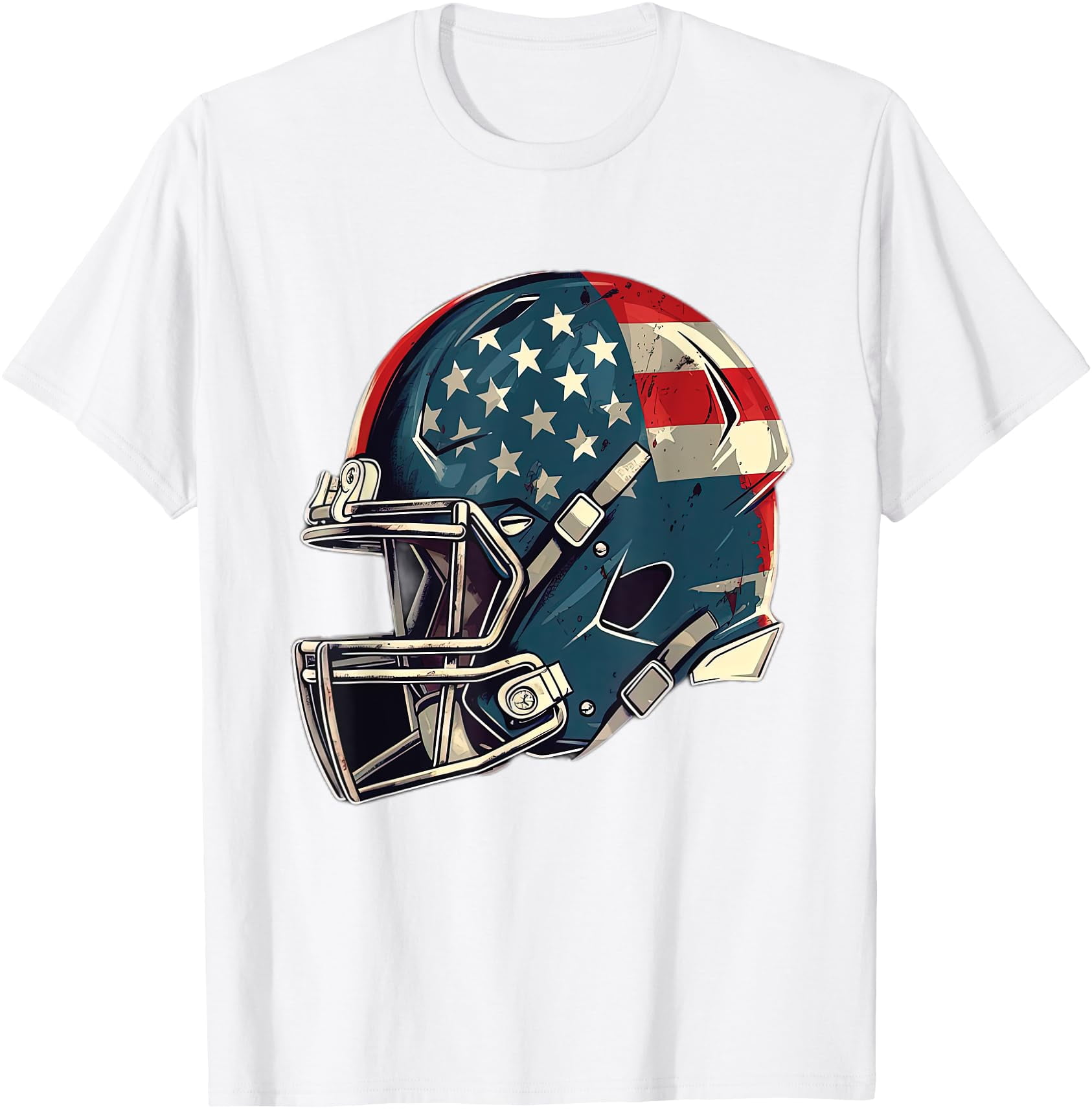 T-shirt Patriotique Américain Drapeau USA 4th Of July - Marque Tee Hunt - Toutes Tailles S à 5XL