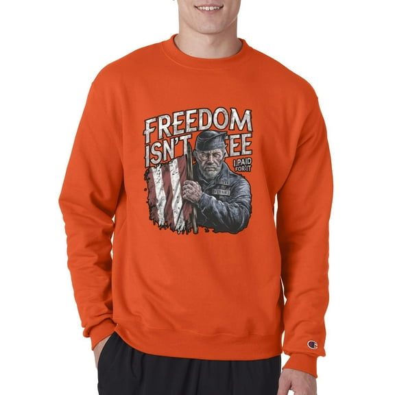 Patriotic Freedom Honor Remembrance Veteran USA Unisex Sweatshirt up to 5XL