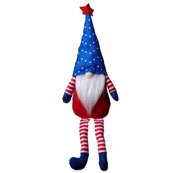 TERGAYEE 4th of July Decorations Independence Day Faceless Doll Dwarf Gnome Doll Doll Ornament