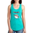 thumbnail image 1 of Patriotic Gnome W Flags Racerback Tank Women -Image by Shutterstock, Female XX-Large, 1 of 4