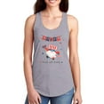 thumbnail image 1 of Patriotic Gnome W Flags Racerback Tank Women -Image by Shutterstock, Female x-Small, 1 of 4