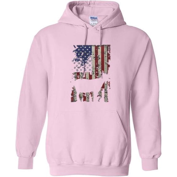 Patriotic Goat 4th July USA, Animal, Farm, Independence Day, Graphic Design Hoodie Unisex, up to 5XL