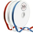 thumbnail image 1 of Patriotic Grosgrain Ribbon Set, Red, White & Blue, 3/8" x 300 Yards by Gwen Studios, 1 of 2