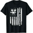 thumbnail image 1 of t-shirtPatriotic HVAC Technician US Flag AC Repairman HVAC Tech T-Shirt mens t shirt，black，women，funny，misfits，men，journey, 1 of 4