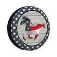 Patriotic Horse Tire Cover 15" Wheel Protectors Tyre Covers