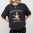 thumbnail image 1 of Patriotic Humor Graphic Tee - 'American Freedom Goose' Retro July T-Shirt, 1 of 5