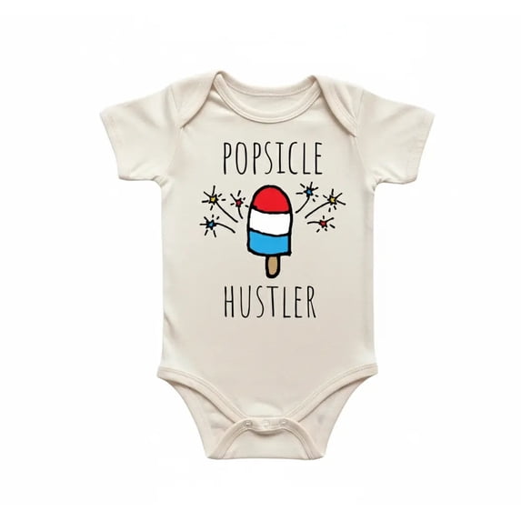 Patriotic July 4Th Newborn Baby Bodysuit