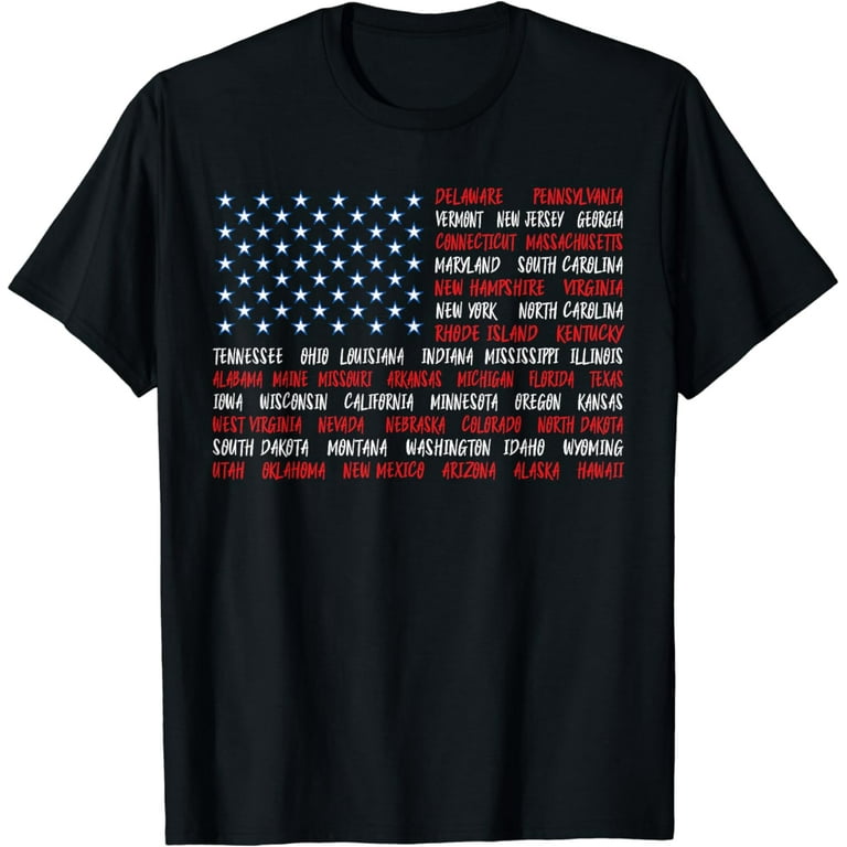 American Flag Florida Usa Patriotic T-Shirt Vintage Retro American Flag Florida Usa Patriotic T-Shirt Vintage Retro