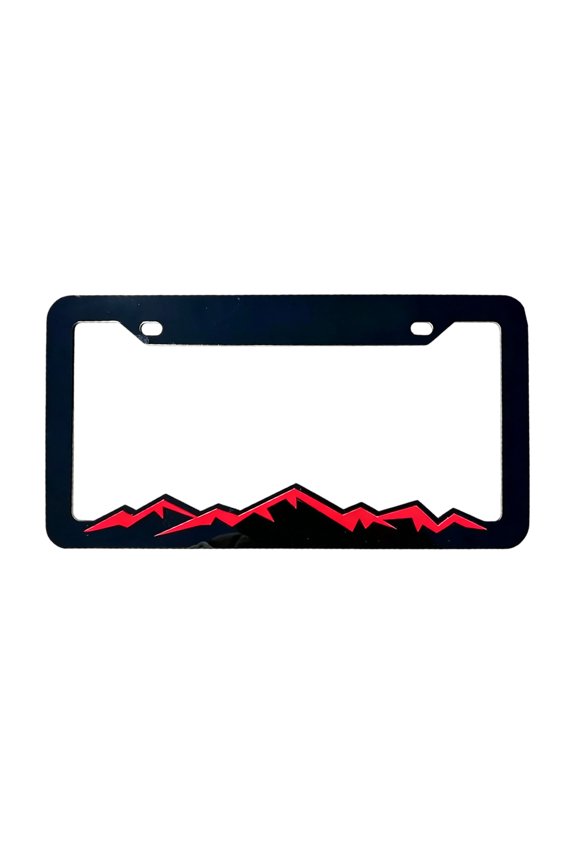 Patriotic License Frame Flag Car Decor Veterans Vanity Independence Day USA Gift for Him