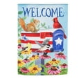 thumbnail image 1 of Patriotic Mailbox Friends Garden Suede Flag, 1 of 3
