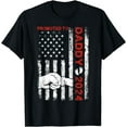 thumbnail image 1 of Patriotic Mens Promoted To Daddy Est 2024 First Time Dad T-Shirt, 1 of 4