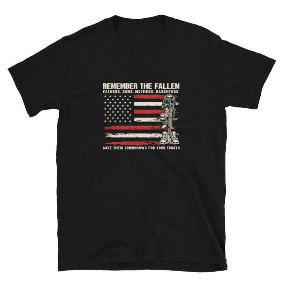 Patriotic Military Veterans day ultimate sacrifice Unisex Jersey Short Sleeve Tee T-Shirt