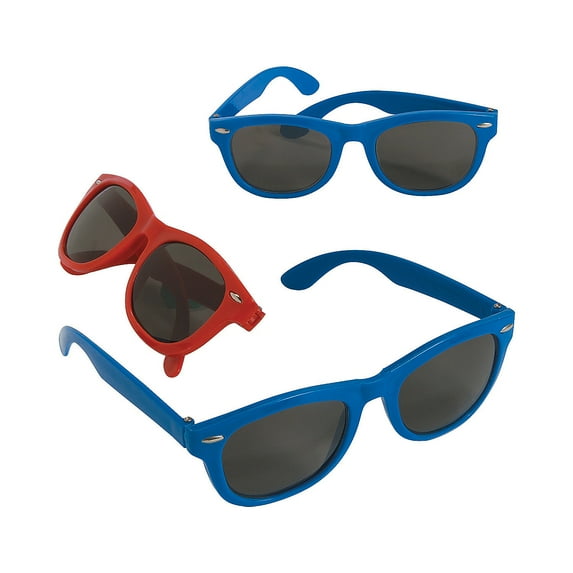 Patriotic Nomad Sunglasses - Party Favors - 12 Pieces