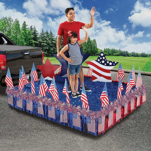 Patriotic Parade Float Decorating Kit - 41 Pieces