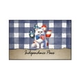 thumbnail image 1 of Patriotic Persian 4th of July Independence Paws Indoor Rug Cat Lover Kitten Owner Gifts Carpet Living Bed Room Sofa Home Decor - 02010, 1 of 5