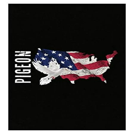 Patriotic Pigeon Poster - 13x19 Wall Decor Gift