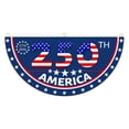 thumbnail image 1 of Patriotic Pleated Fan Flag Bunting Vintage Style for Porch Railing and Patriotic Holiday Display 18x35 Inch, 1 of 3