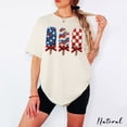 thumbnail image 1 of Patriotic Popsicle Shirt, 4th of July Graphic Tee, USA Independence Day Ice Cream T-Shirt, Cute Summer America Shirt for Women, 1 of 5