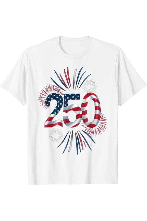 Patriotic Pride Tees USA 250th Anniversary Patriotic July 4th T-Shirt – USA 1776-2026 T-Shirt