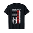 thumbnail image 1 of Patriotic Promoted To Mommy 2026 First Time New Mom T-Shirt, 1 of 5