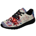thumbnail image 1 of Patriotic Red Truck God Bless America Shoes Sneakers Black Size 7.5, 1 of 7