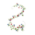 thumbnail image 1 of Patriotic Red White and Blue Vine for Independence Day - 4th of July Garland Patriotic Garland for Mantle Table Centerpiece, 250th Anniversary Memorial Hanging Decor, 1 of 5