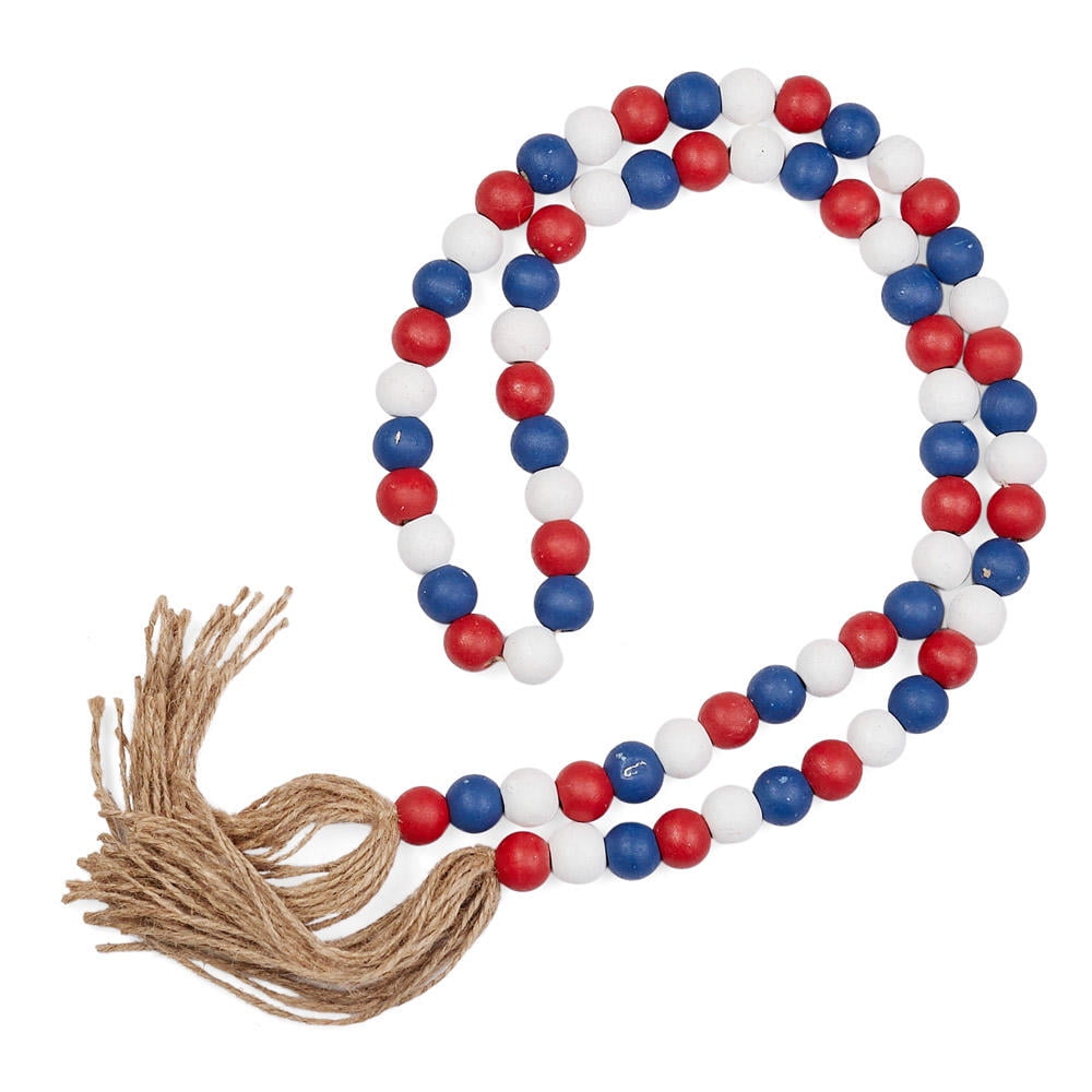 valentine wood bead garland michaels