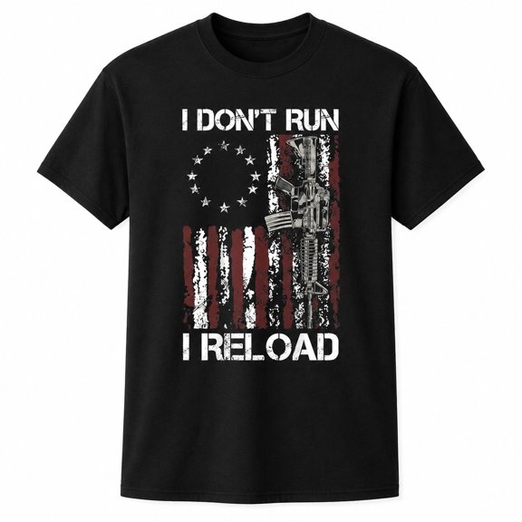 Patriotic Reload Graphic T-Shirt, Unisex Classic Fit Cotton Tee