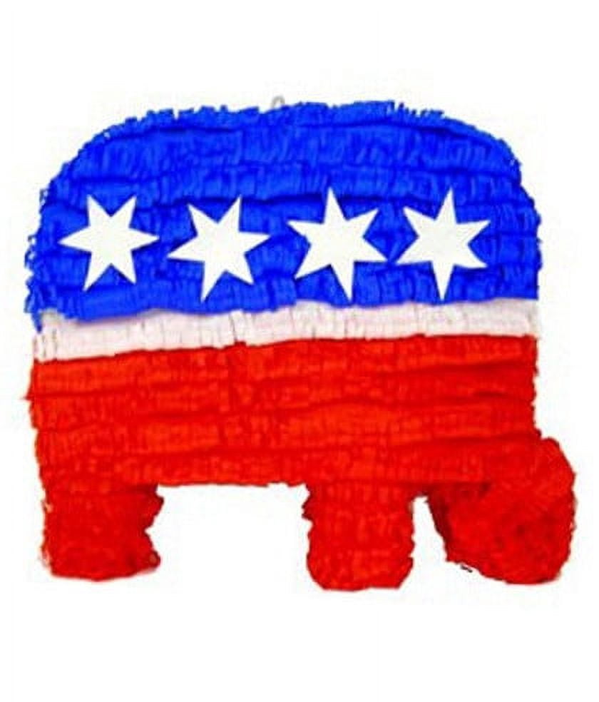 Patriotic Republican Elephant Pinata