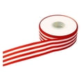 thumbnail image 1 of Patriotic Ribbon, Red White Blue Striped 4th of July Ribbon for Wreaths, Bows, Crafts, Independence Day Memorial Day Veterans Day Decorations, 1 of 9
