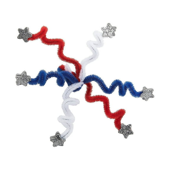 Patriotic Ring Craft Kit Makes 12