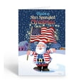 thumbnail image 1 of Patriotic Santa Claus Christmas Card - 18 Cards and 19 Envelopes - 20153, 1 of 5