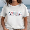 thumbnail image 1 of Patriotic Shirt | American Flag | Independence Day Shirt | Independence Day Tee | Veteran Shirt | Retro America Shirt | Fourth Of July (Colors:Black; Sizes:M;), 1 of 1