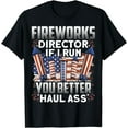 thumbnail image 1 of Patriotic Shirt Fireworks Director American Flag 4th Of July T-Shirt, 1 of 4