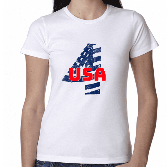 Patriotic Shirts for Women Fourth of July Outfit Women American Flag 4th of July USA Shirts for Women