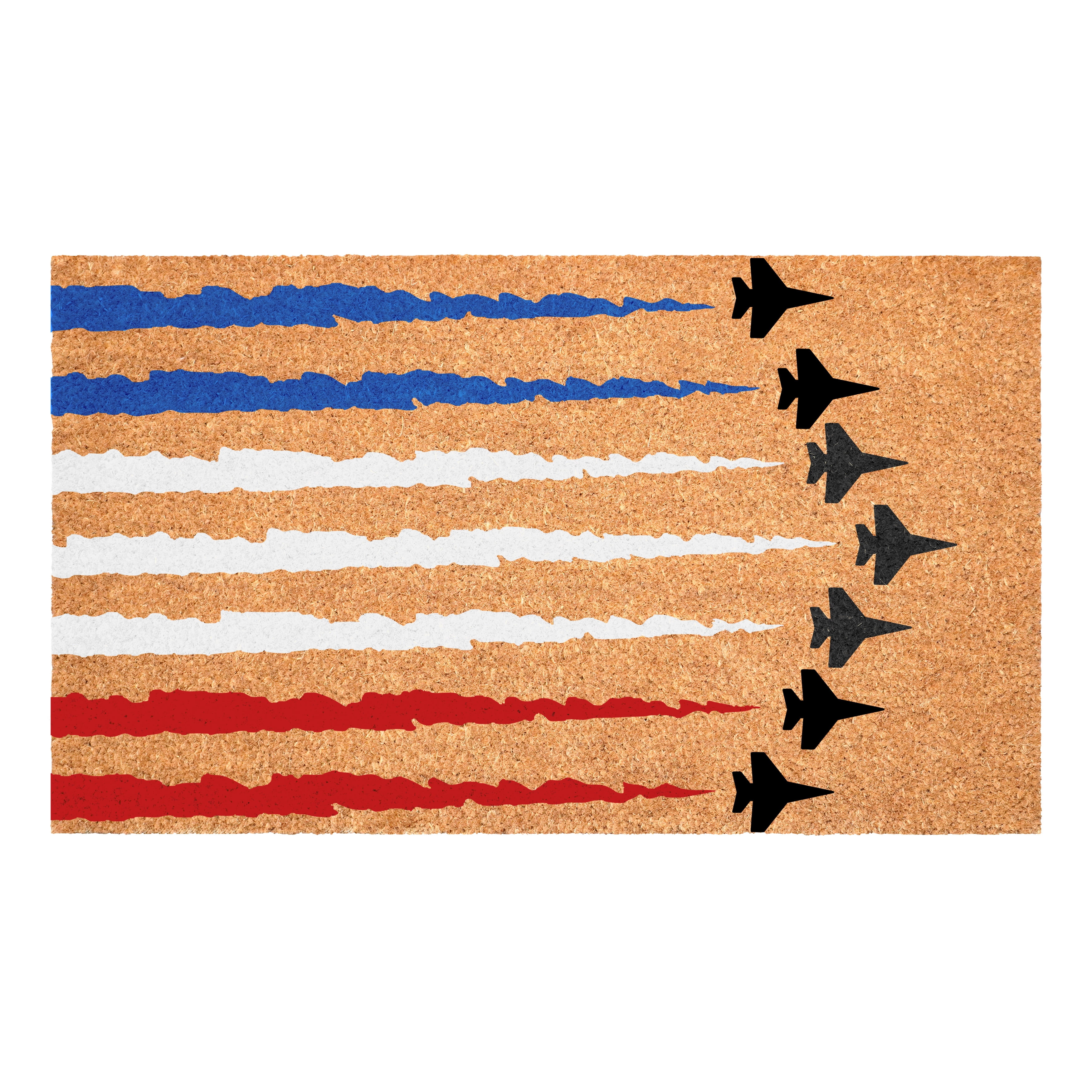 Patriotic Skies Doormat, 17" x 29"