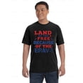 thumbnail image 1 of Patriotic Sparkle Memorial Day Star Shine Tribute Comfort Color T-Shirt, Unisex, up to size 4XL, 1 of 4