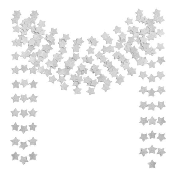 Patriotic Star Streamers Bunting Banner Paper Hanging Decorations for Independence Day Labor Memorial Holiday Party Celebrations