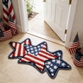 thumbnail image 1 of Patriotic Stars Bathroom Rug , Soft Absorbent Tufted Non-Slip Washable Bath Mat, 4th of July Decor for Independence Day, Entrance, Bedroom, Living Room & Kitchen, 1 of 4