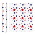 thumbnail image 1 of Patriotic Stars and Stripes Pattern Heat Transfer Vinyl - 10" x 12" Decorative Patriotic Print Sheet for DIY T-Shirts, Crafts, and Holiday Decorations, 1 of 9