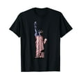 thumbnail image 1 of Patriotic Statue Of Liberty Black T-Shirt, 1 of 5