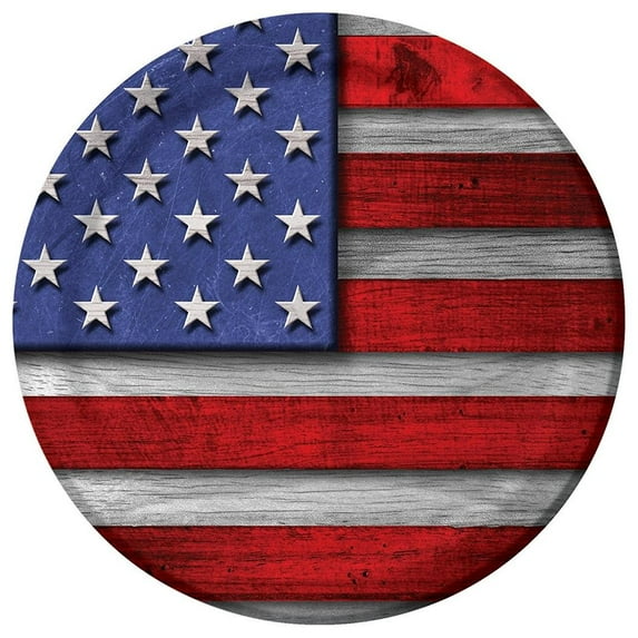 Patriotic Steel American Flag USA July 4th Election Party Beverage Napkins