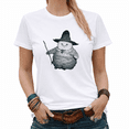 thumbnail image 1 of Patriotic Subway Cat with Headphones Graphic Tees Women's Funny Cat Tshirt Tops S-5XL, 1 of 4