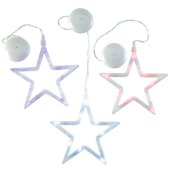 Patriotic Suction Cup Lights by Holiday PeakTM